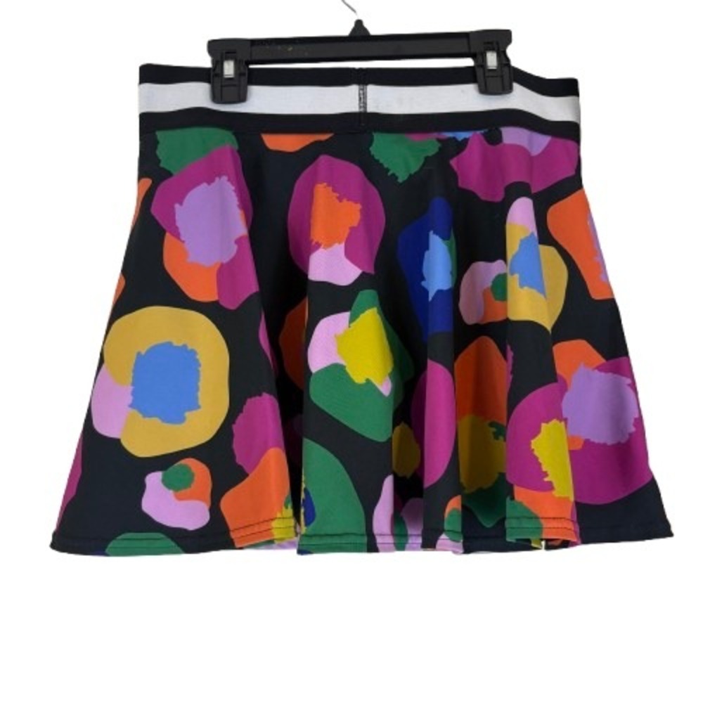 Emily McCarthy Serena Skort Pop Cheetah Multicolor Athletic Dopamine Size Medium